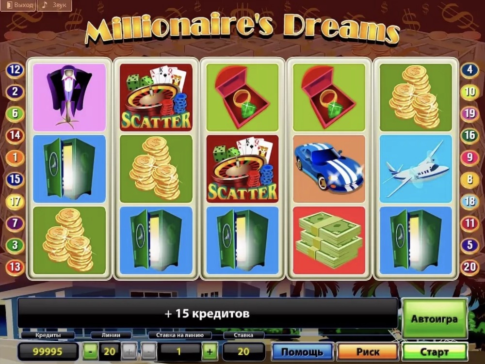 Слоты «Millionaire’s Dream» — начни играть на сайте казино Вавада